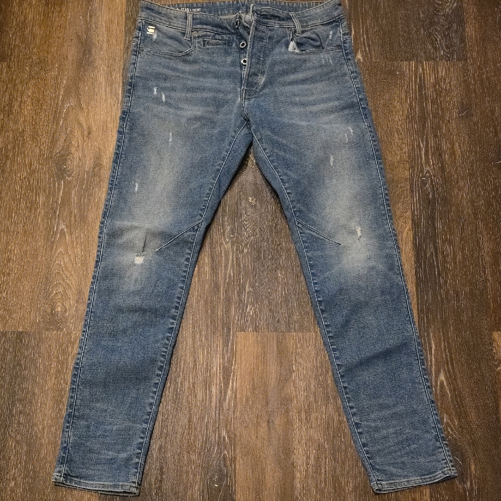 G-Star Men's Blue Jeans